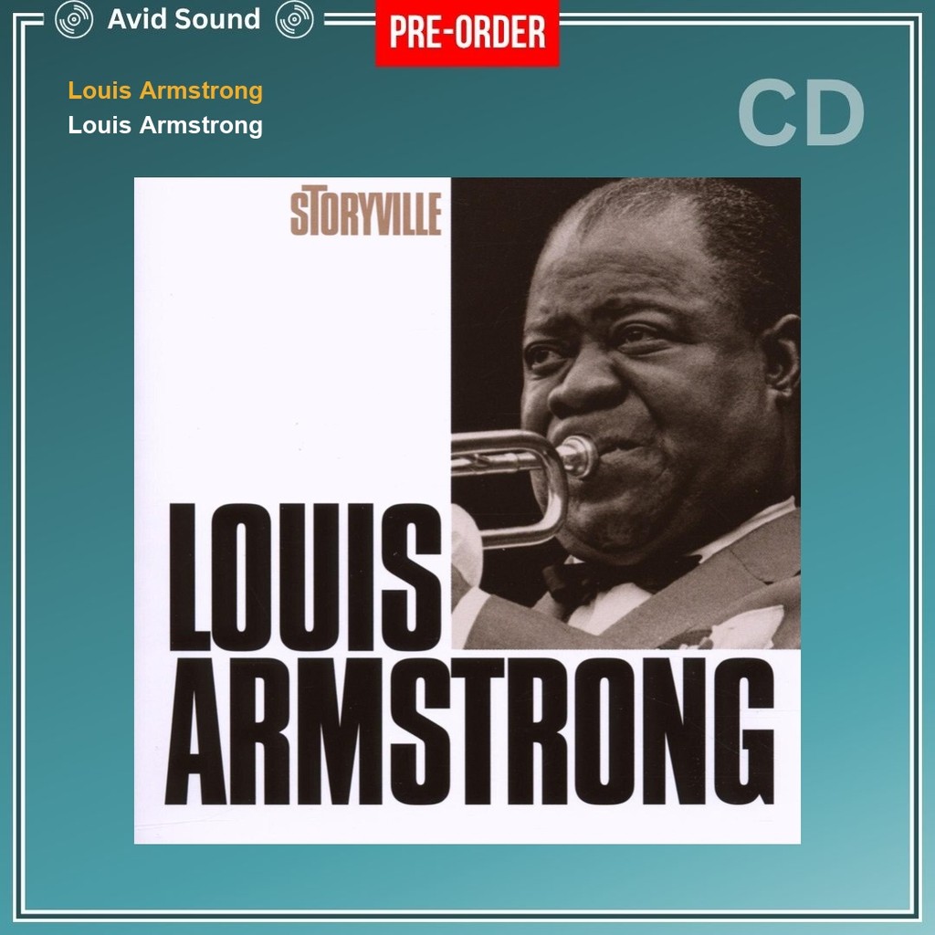 Pre-Order CD แผ่นซีดี Louis Armstrong Louis Armstrong ใหม่ ซีล Louis Armstrong CD