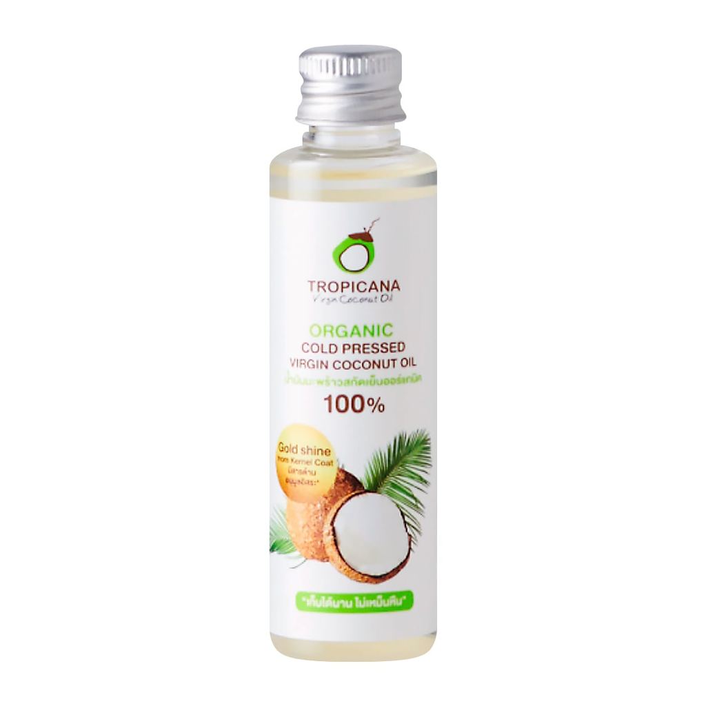 [สินค้าส่งด่วน] โอทอป ทรอปิคานา น้ำมันมะพร้าวสกัดเย็นออร์แกนิก 50 มล.