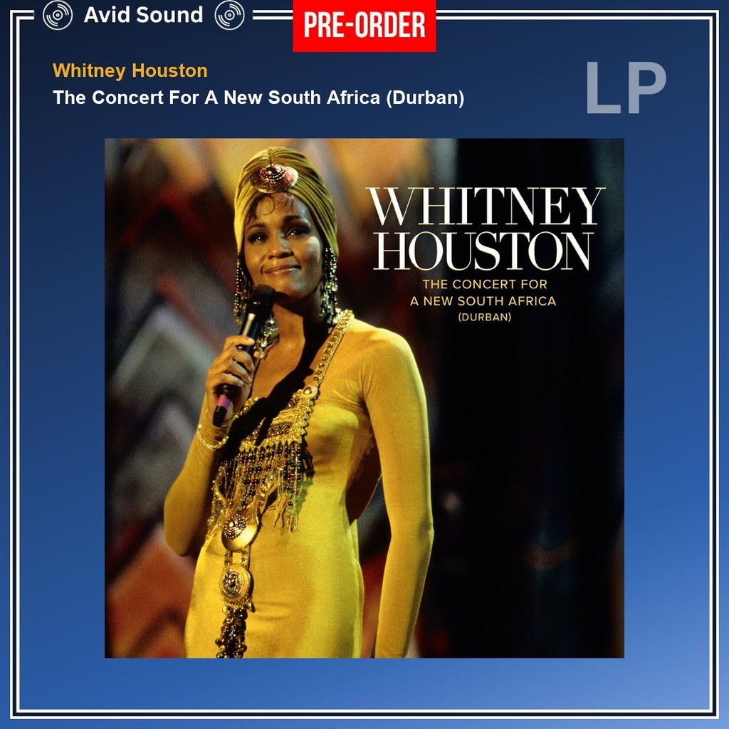 Pre-Order แผ่นเสียง Whitney Houston The Concert For A New South Africa (Durban) ใหม่ ซีล Whitney Hou