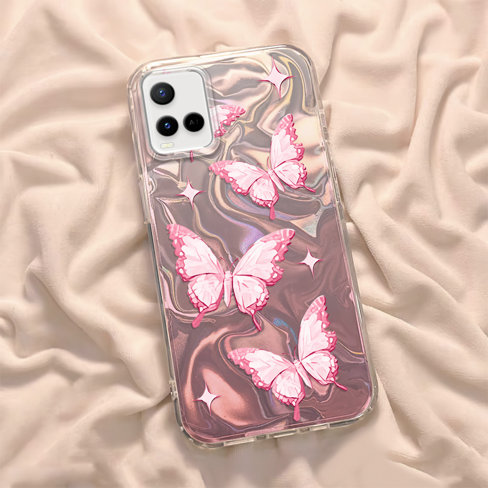 VIVO Y21 Y21S Y33S Y21A Y21T Y33T T1X สําหรับปลอก Hp นุ่ม Softcase โหมดโทรศัพท์ Cassing SBW UDE 7-4 