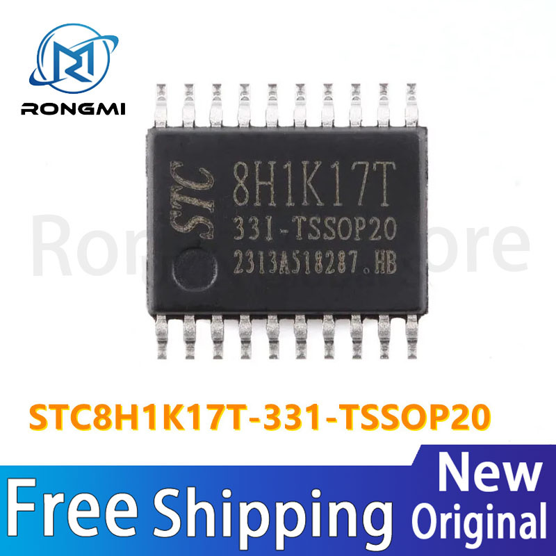 10-100 ชิ้น STC8H1K17T-33I-TSSOP20 STC8H1K17T STC8H1K17T-33I TSSOP20 ชิป IC ขายส่งจัดส่งฟรี
