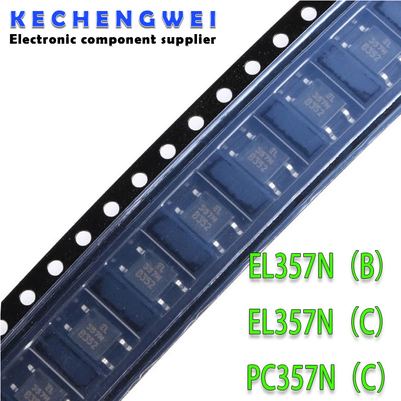 50PCS EL357N-C SOP4 EL357N SOP 357N-C EL357-C EL357NC EL357N-B EL357-BC PC357N-C PC357-C SMD ใหม่และ