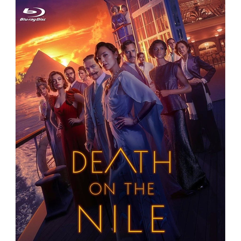 Death on the Nile (2022) บลูเรย์ Blu-ray ⭐6.4/10 Kenneth Branagh