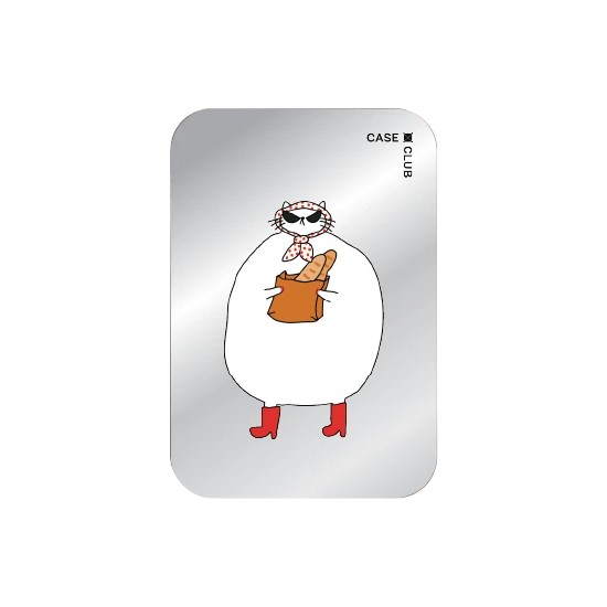 CaseClub Magnetic Mirror Cardholder Stand ที่ใส่บัตร แม่เหล็ก มีกระจกและขาตั้ง CaseClub Magnetic Mir