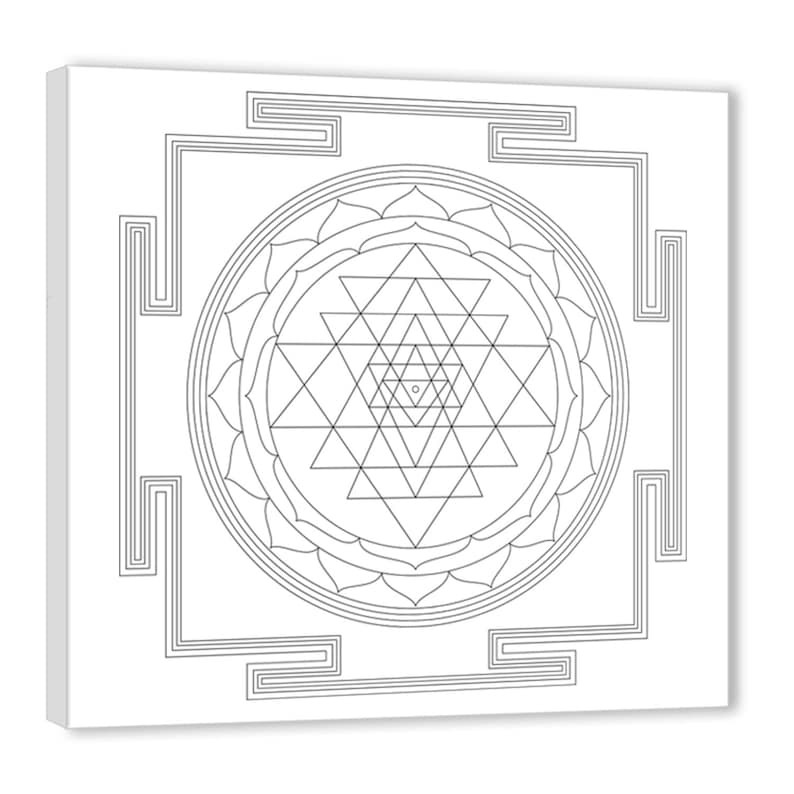 Best-t ศรียันต์ - Art Therapy Coloring Canvas - Canvas ระบายสีบนเปล!