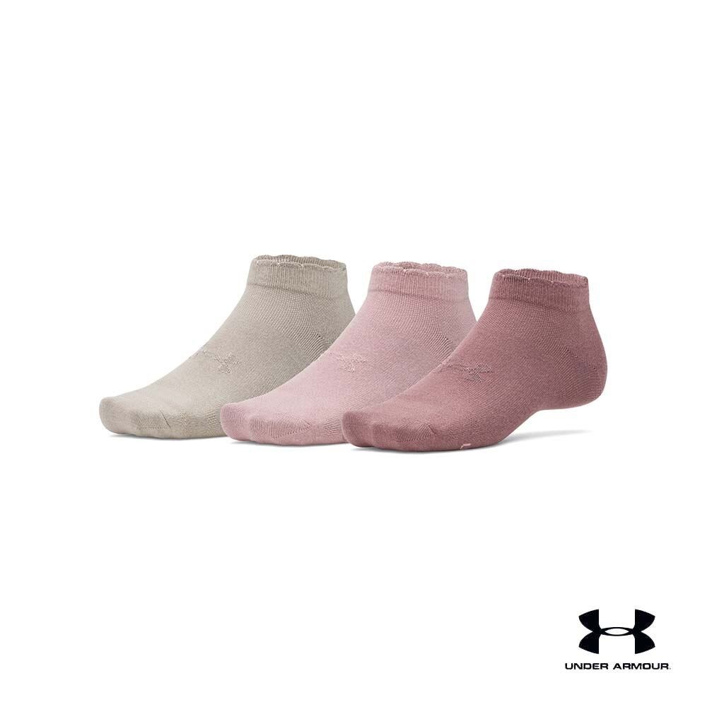 Under Armour ถุงเท้าข้อต่ำแพ็ก 3 คู่ยูนิเซ็กส์ UA Essential