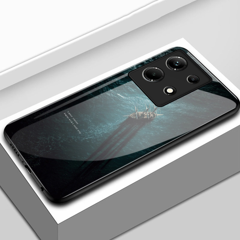 เคสสำหรับ Infinix Note 30 4G Note 30 5G Gt 20 pro เคสโทรศัพท์เรือเปลือกแก้วกันกระแทก