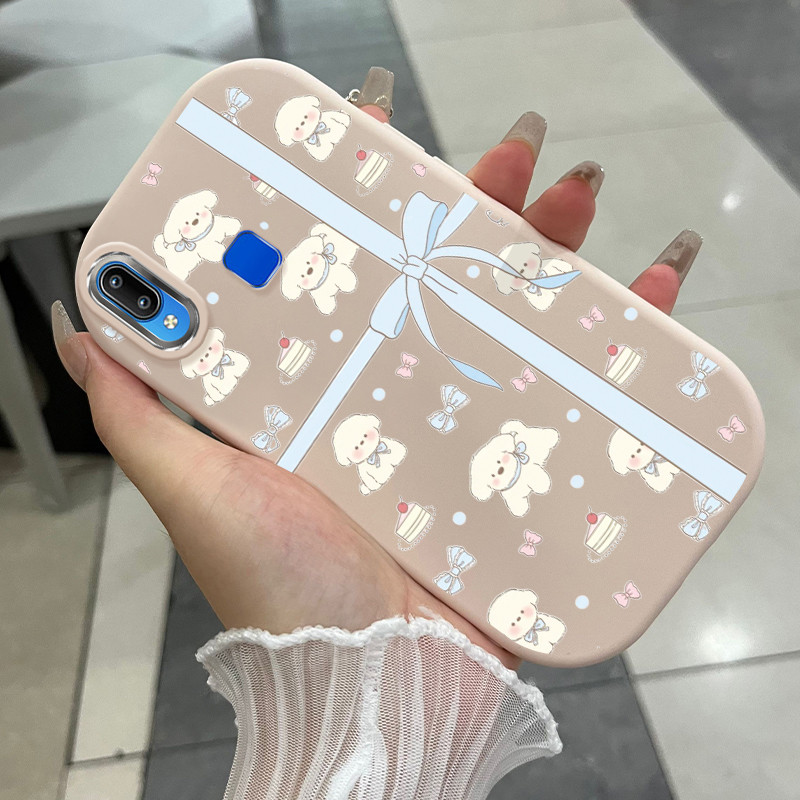 เคสโทรศัพท์ HP สําหรับ VIVO Y91 Y91i Y93 Y95 เคส ใหม่! Case cover Cesing round fat Silicone Case Sof