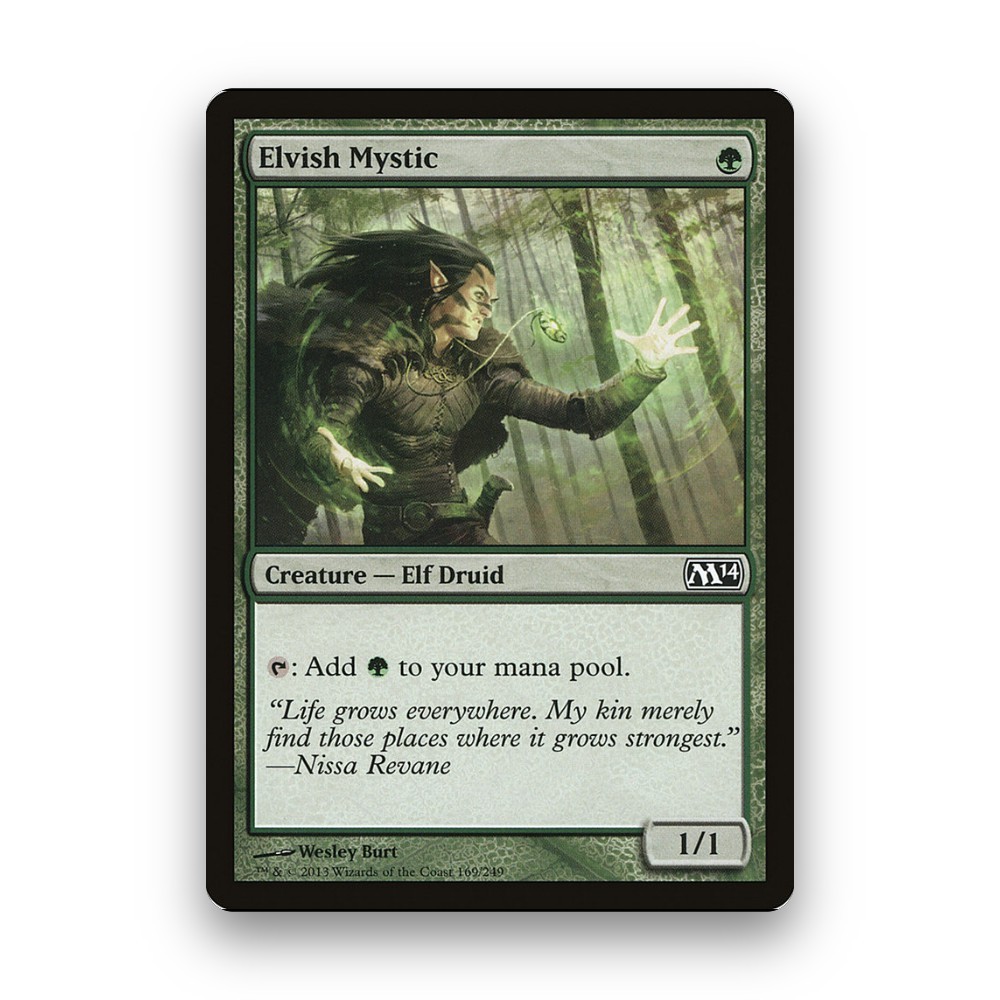 [MTG] Elvish Mystic (#169) [M14] [GREEN] [COMMON] | Magic the Gathering