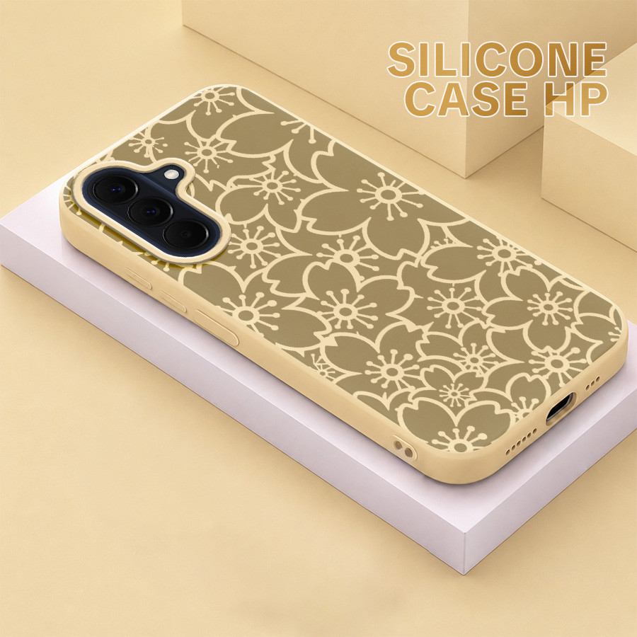ดอกไม้ [Su Lu Case] Casing Hp Infinix Smart 20 Hot 60 Pro Plus 60I Note 50 Pro 5G Smart 10 9 8 20 Nf