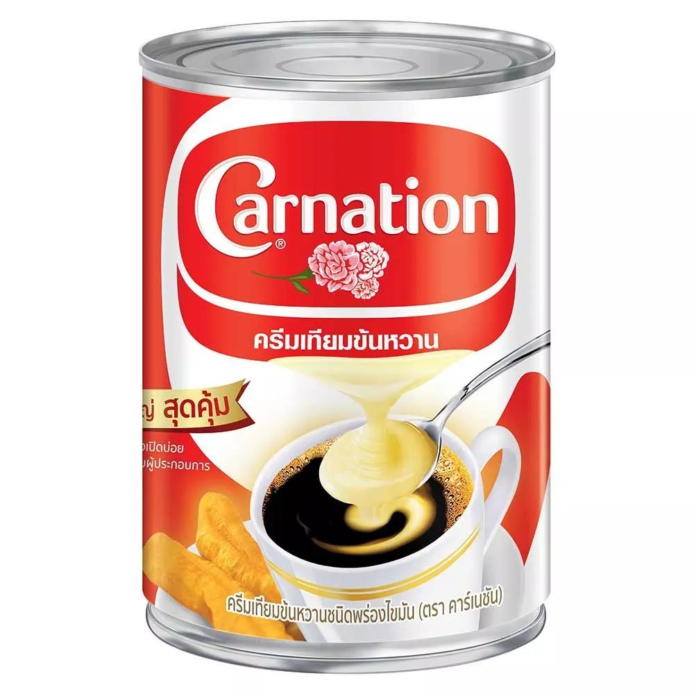 [สินค้าส่งด่วน] คาร์เนชั่นครีมเทียมข้นหวาน 505 กรัม