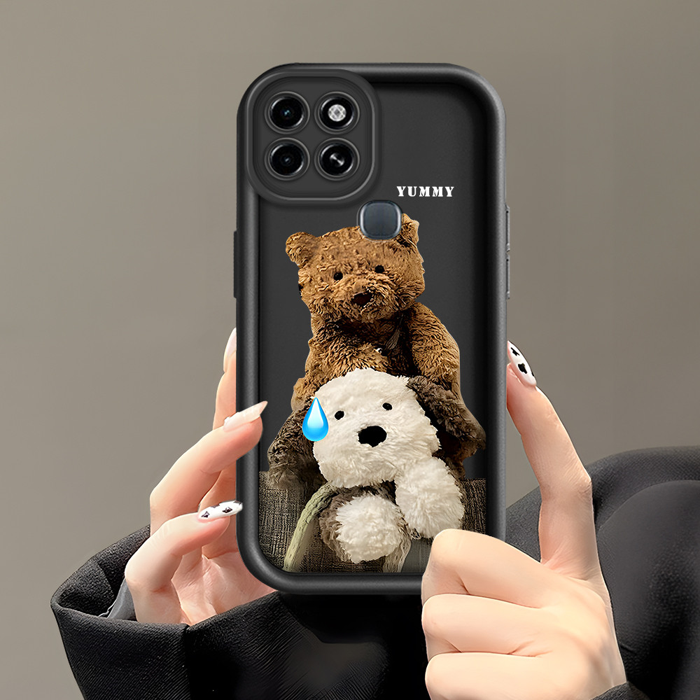 Infinixสมาร์ท 6 2021 X6511BสําหรับSoft Cassingโทรศัพท์HP Sofcase KesingกรณีปลอกC8 4930 ID33