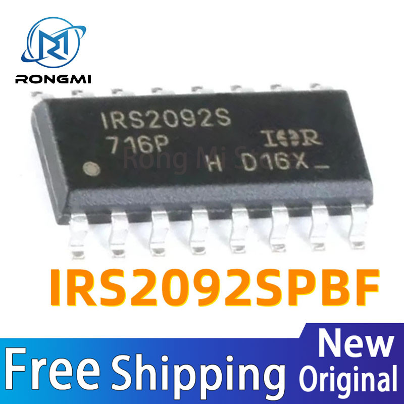 (2-10 ชิ้น) 100% ใหม่ IRS2092S IRS2092SPBF IRS2092 IRS2092STRPBF sop-16 ชิปเซ็ต