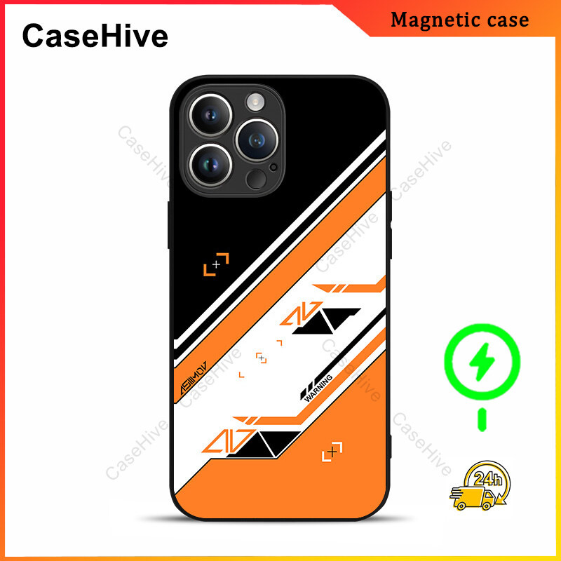 CSGO CS2 Skin Asiimov Strike เคสโทรศัพท์สําหรับ iPhone 17 Pro Max / iPhone 16 Pro Max / 15 Pro Max /