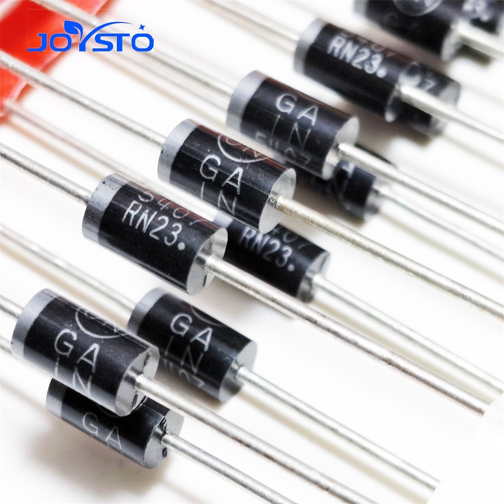 50 ชิ้น 1N5400 1N5401 1N5402 1N5403 1N5404 1N5405 1N5406 1N5407 1N5408 In-line Rectifier Diode