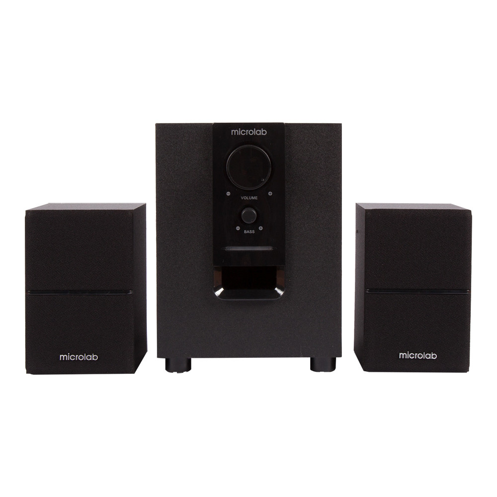 BLUETOOTH SPEAKER (ลำโพงบลูทูธ) MICROLAB M-106BT (BLACK) ;;;