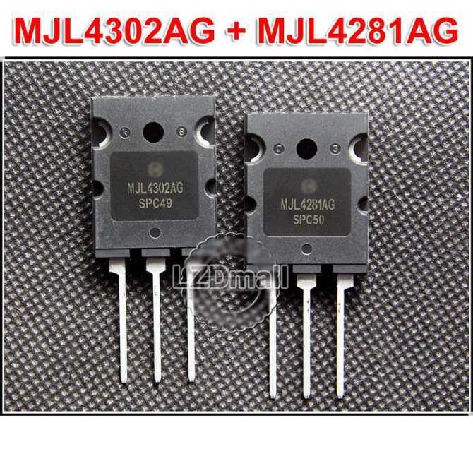1 คู่ Original MJL4302A + MJL4281A MJL4302AG + MJL4281AG เครื่องขยายเสียง