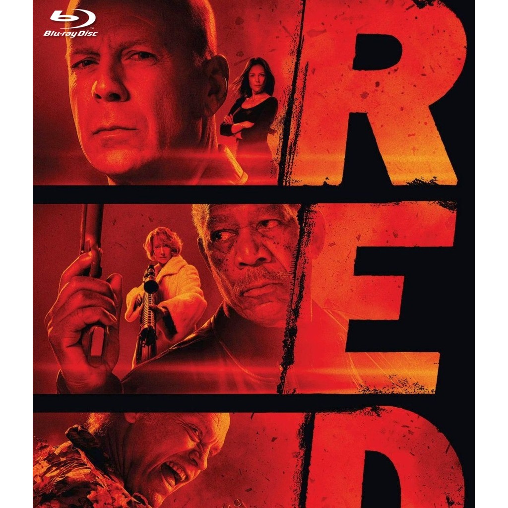RED (2010) บลูเรย์ Blu-ray ⭐6.7/10 Bruce Willis