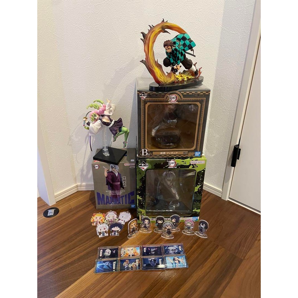 【Direct from Japan】Ichiban Kuji Demon Slayer: Kimetsu no Yaiba D Prize Gyutaro B Prize Enmu Figure แ