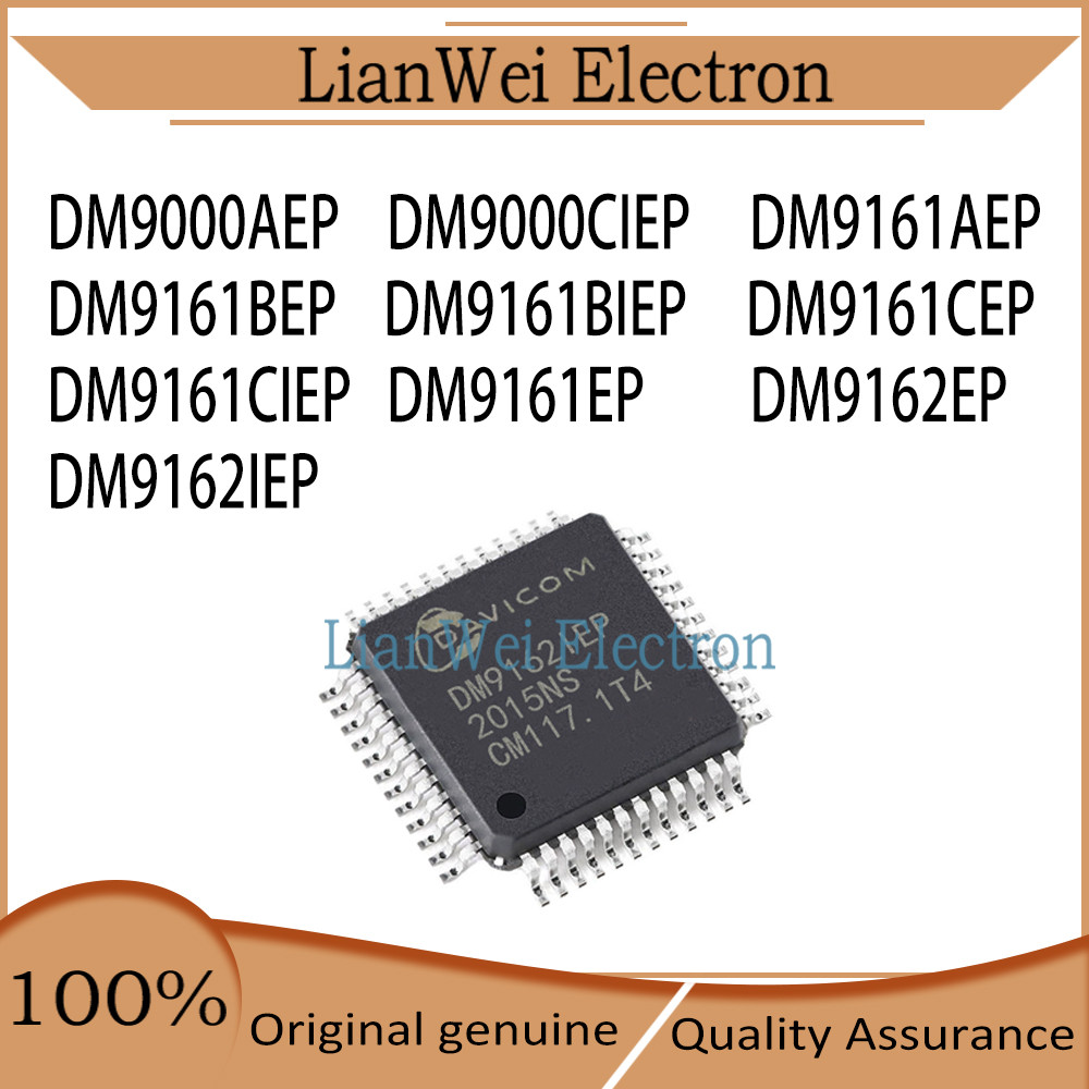 ยี่ห้อใหม่ DM9000 DM9161 DM9162 DM9000AEP DM9000CIEEP DM9161AEP DM9161BEP DM9161BIEP DM9161CEP DM916