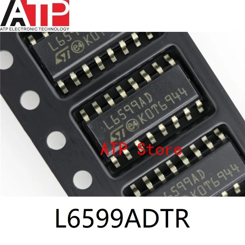 10 ชิ้น/ล็อต 100% ใหม่นําเข้า Original L6599DTR L6599D L6599ADTR L6599AD SOP-14 Power Controller ชิป