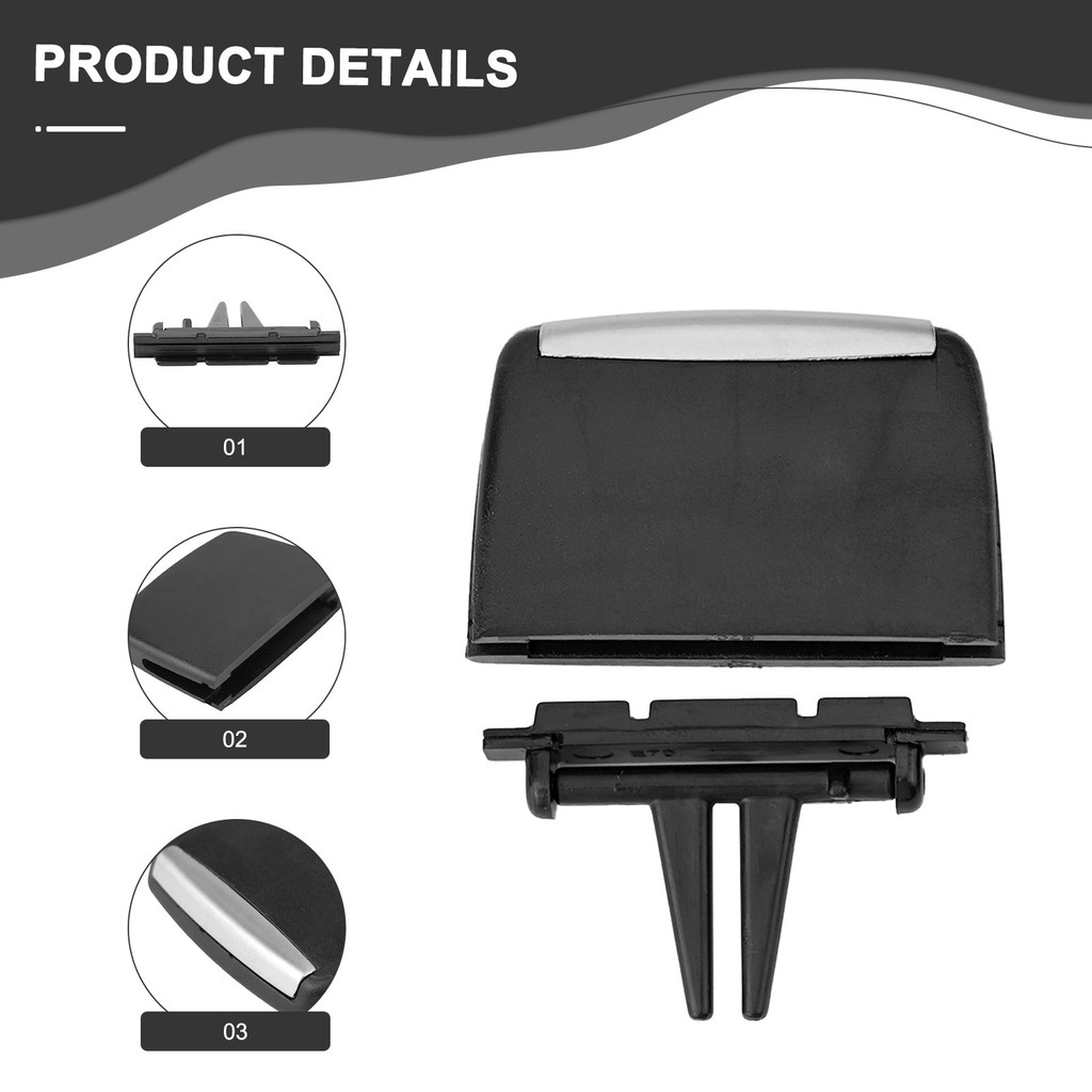 [COL3] รถ A/C เครื่องปรับอากาศ Vent Outlet Tab Fixing Clip สําหรับ BMW สําหรับ X5 E70 X6 E71
