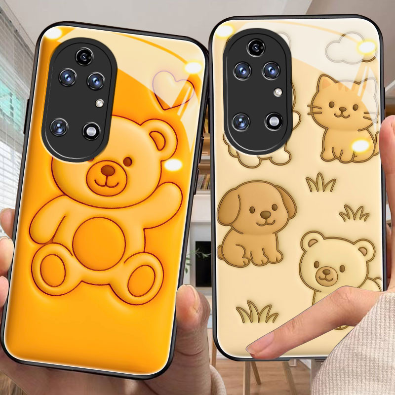 Bear Casing for huawei p50,p10,p20,p30,p40,Y8S,Y7/a/p,y6,x8,x6a,9x,magic5pro,90/lite,x9/x6a,y6a,y6a,