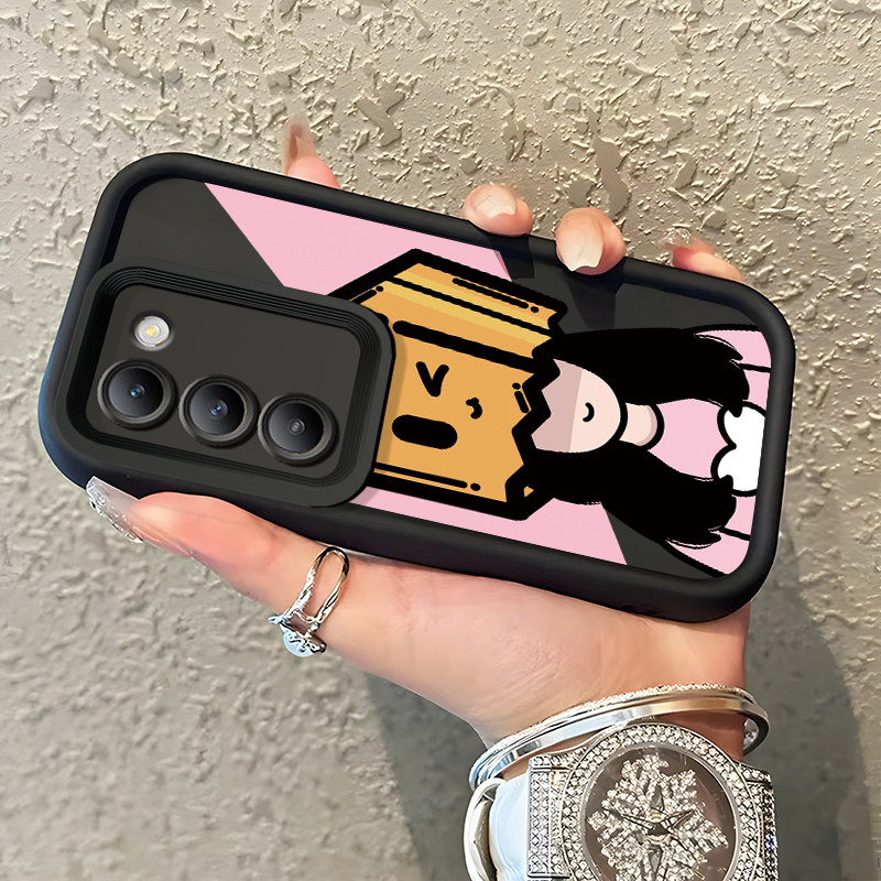 MESIN HP เคสโทรศัพท์สําหรับ VIVO Y100 5G Z1 Pro Z5x กรณีสองสีคู่ Softcase ซิลิโคนกรณีรู้สึกเครื่องเป