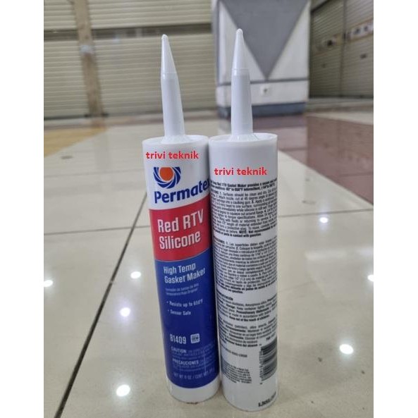 Choice - Permatex High Temp, Rtv Silicone Red Gasket Maker,84009,26C,