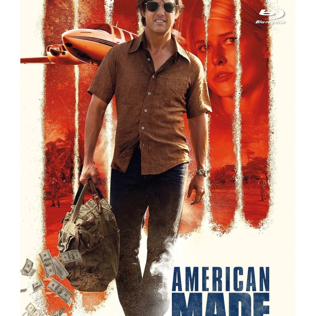 American Made (2017) บลูเรย์ Blu-ray ⭐6.9/10 Tom Cruise