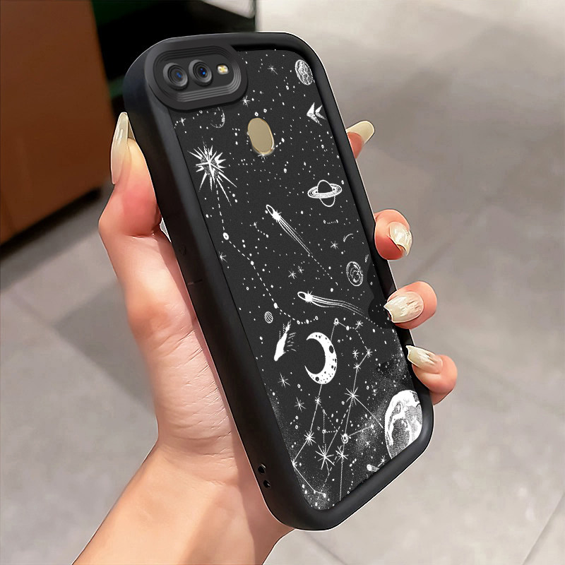 HP เคสโทรศัพท์สําหรับ OPPO A7 OPPO A5s OPPO A12 OPPO A12S A11k กรณี Rocket ฝาครอบอวกาศด้านนอก Softca