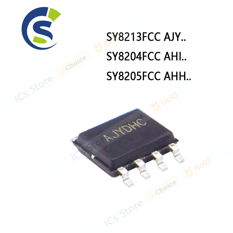 5 ชิ้นใหม่และต้นฉบับ SY8213 SY8204 SY8205 sop-8 ชิปเซ็ต SY8213FCC AJY.. SY8204FCC AHI. SY8205FCC AH.
