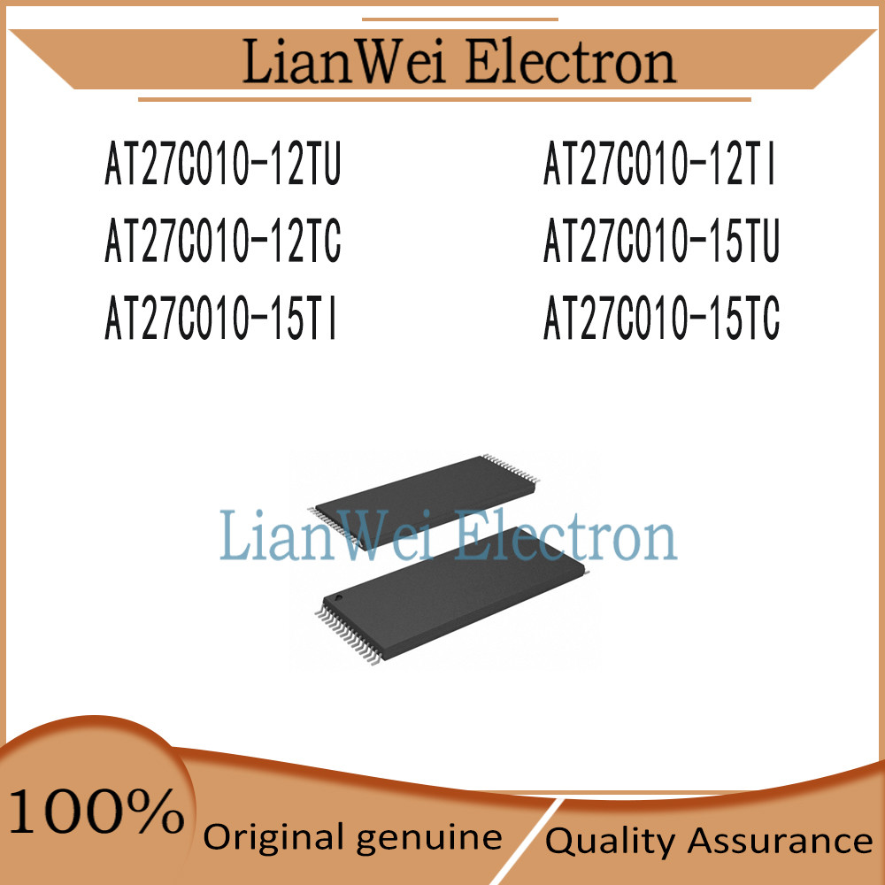 AT27C010-12TU AT27C010-12TI AT27C010-12TC AT27C010-15TU AT27C010-15TI AT27C010-15TC ชิปเซ็ต IC TSOP-