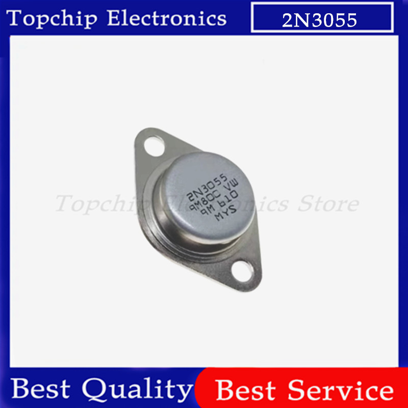5 ชิ้น 2N3055 MJ2955 TO-3 NPN Amp ทรานซิสเตอร์พลังงานเสียง