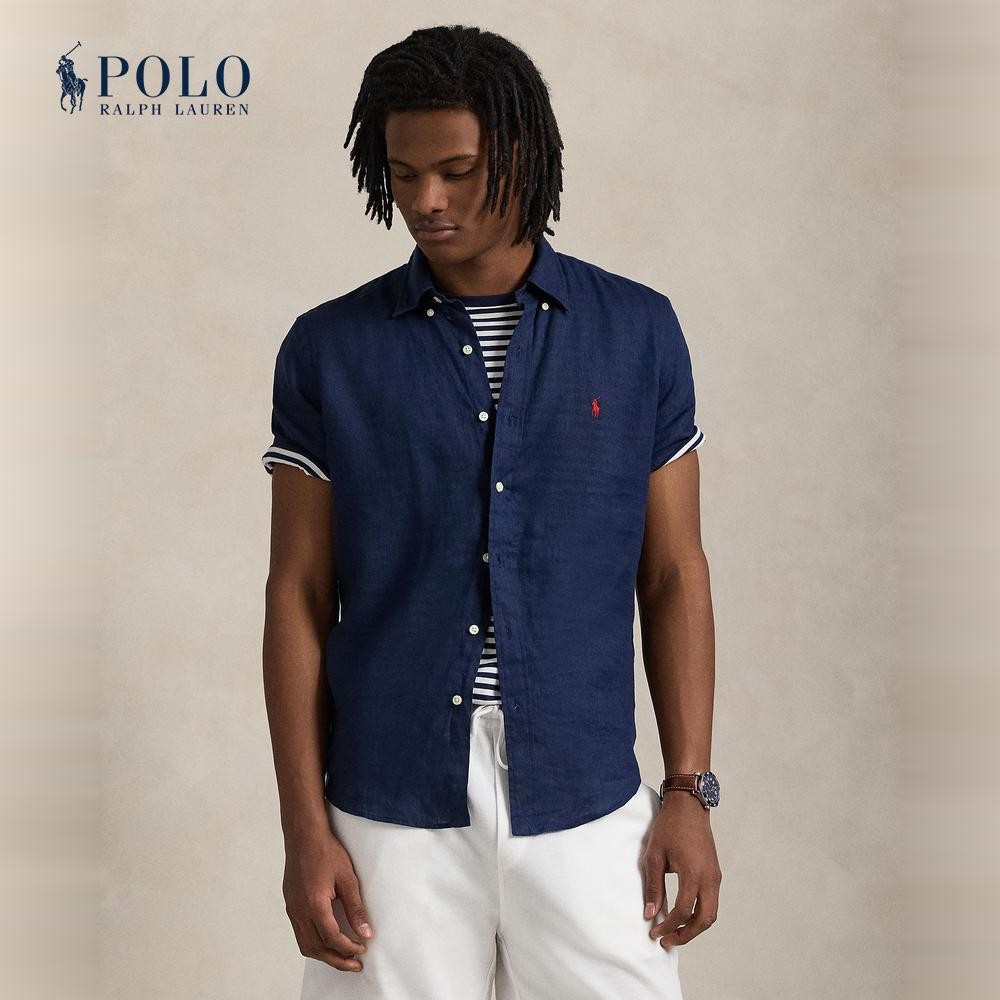 Polo Ralph Lauren เสื้อเชิ้ตผู้ชาย รุ่น MNPOWOV1N820869 สีกรมท่า