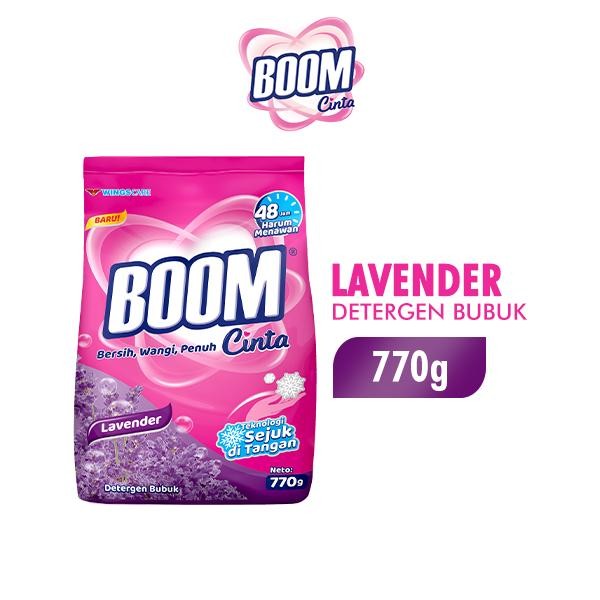 GGYc- Boom Cinta Lavender Powder ผงซักฟอก 770 Gr