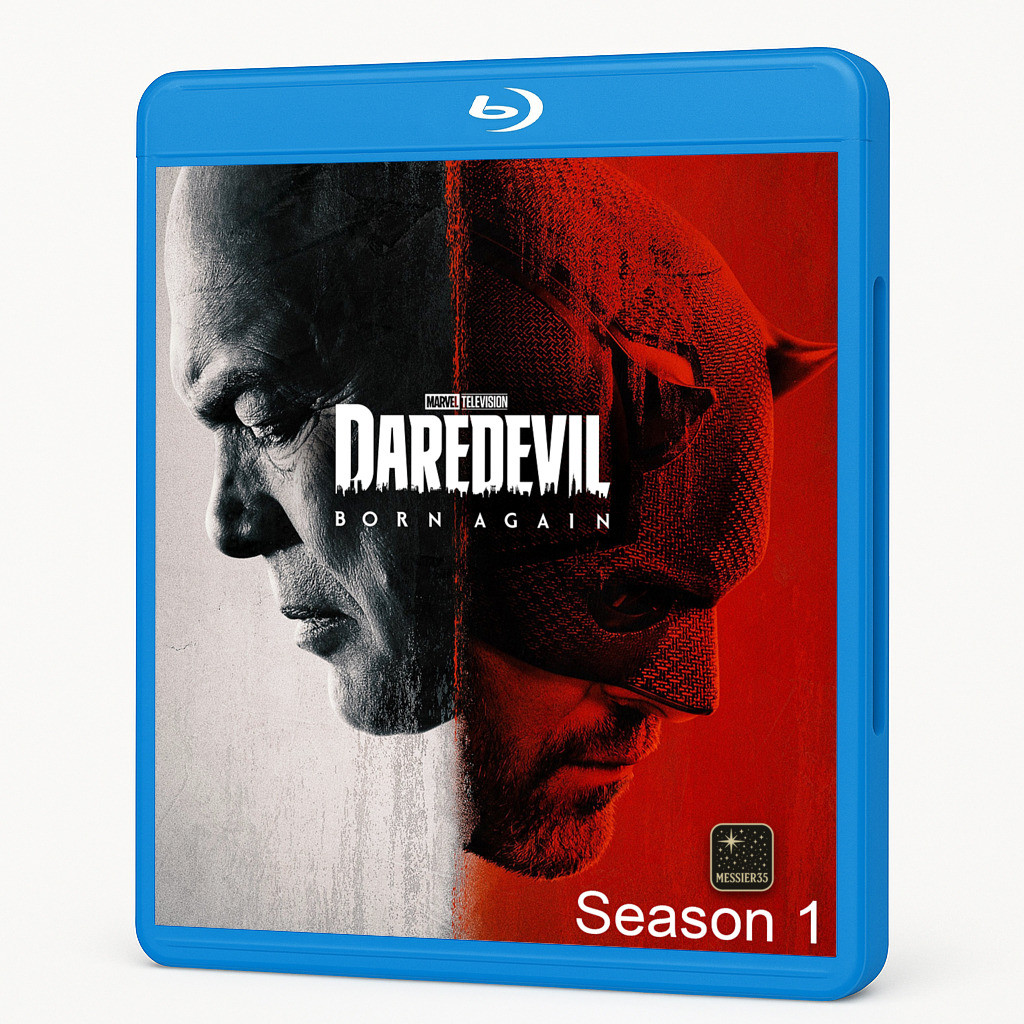 แผ่น Blu-ray Movie Daredevil Born Again Season 1 แดร์เดวิล บอร์นอะเกน ปี 1 (2025) 9 ตอน Movie Bluray
