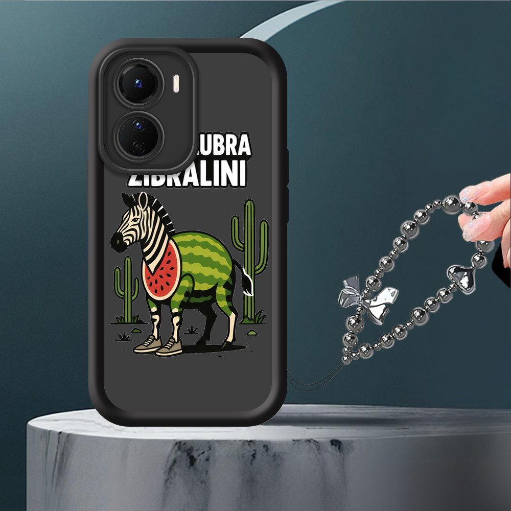 LOKAL [จัดส่งในพื้นที่] IQOO Z6 Z9X 5G Z7I Z9 Lite Turbo + U1X U5X Neo 9 เคสโทรศัพท์ ZIBRA ZUBRA ZIB