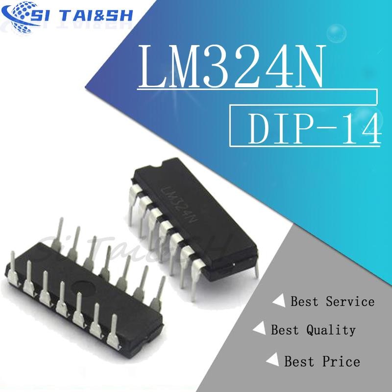 10PCS LM324N LM324 เปลือกกันน้ํา