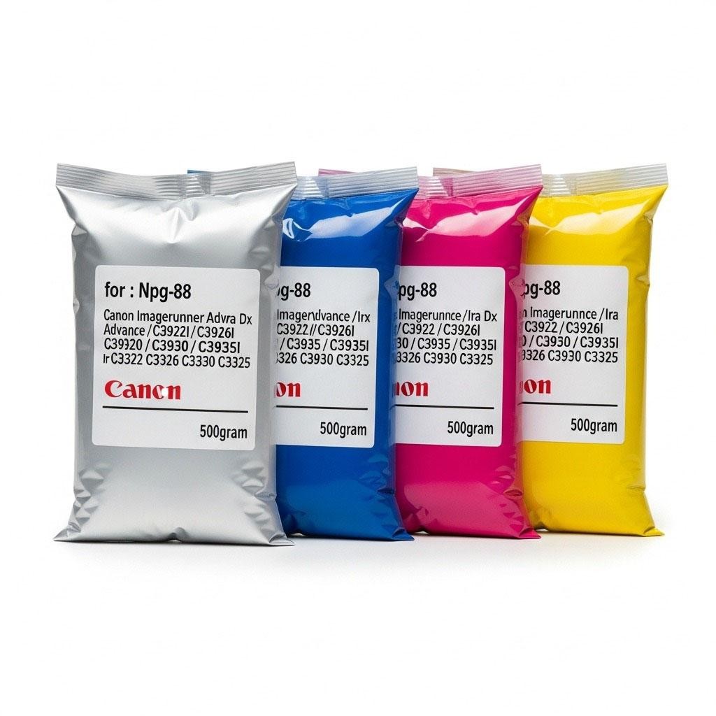 แป้ง / เติมผงหมึก / เติม Xnn Cu3 Npg-88 Canon Imager Advance /Ira Dx C3922 /C3922I /C3926 / C3326I /