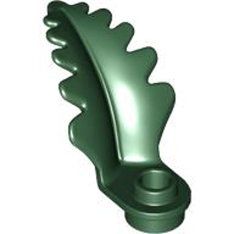 Brick2cube Part – Plant Plate, Round 1 x 1 with Curved, Upright Leaf – 2682