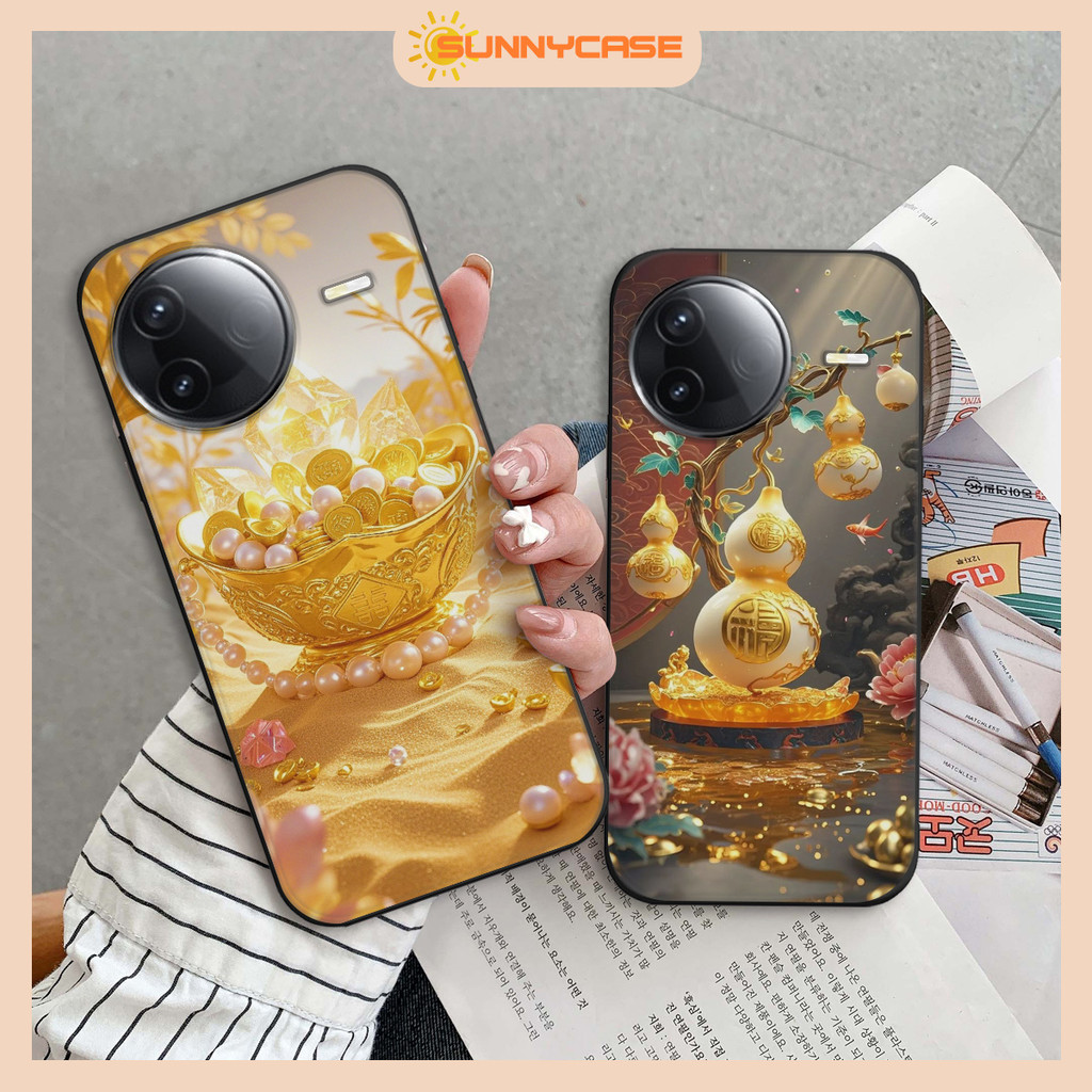 เคส Xiaomi Redmi K80 / K80 Pro พิมพ์ลายภาพนําโชคและโชคดี