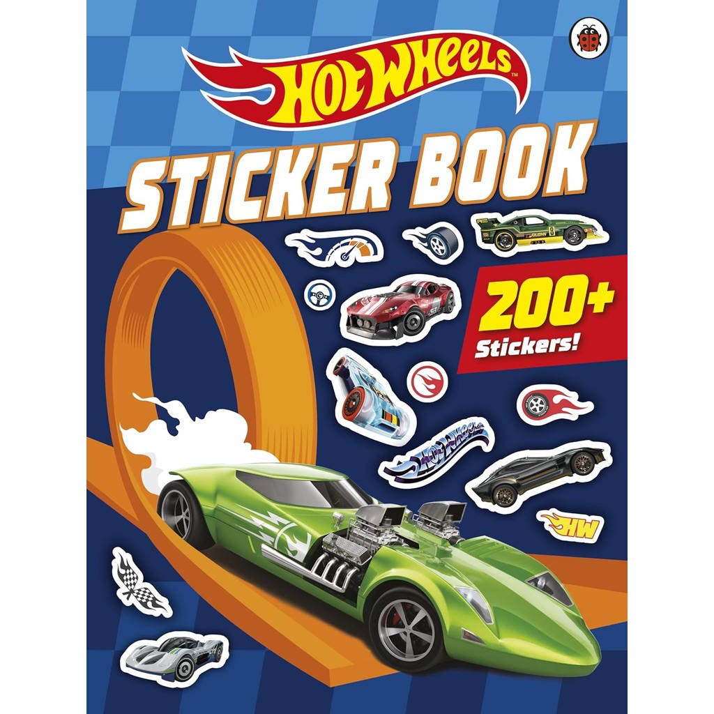 Asia Books หนังสือภาษาอังกฤษ HOT WHEELS: STICKER BOOK