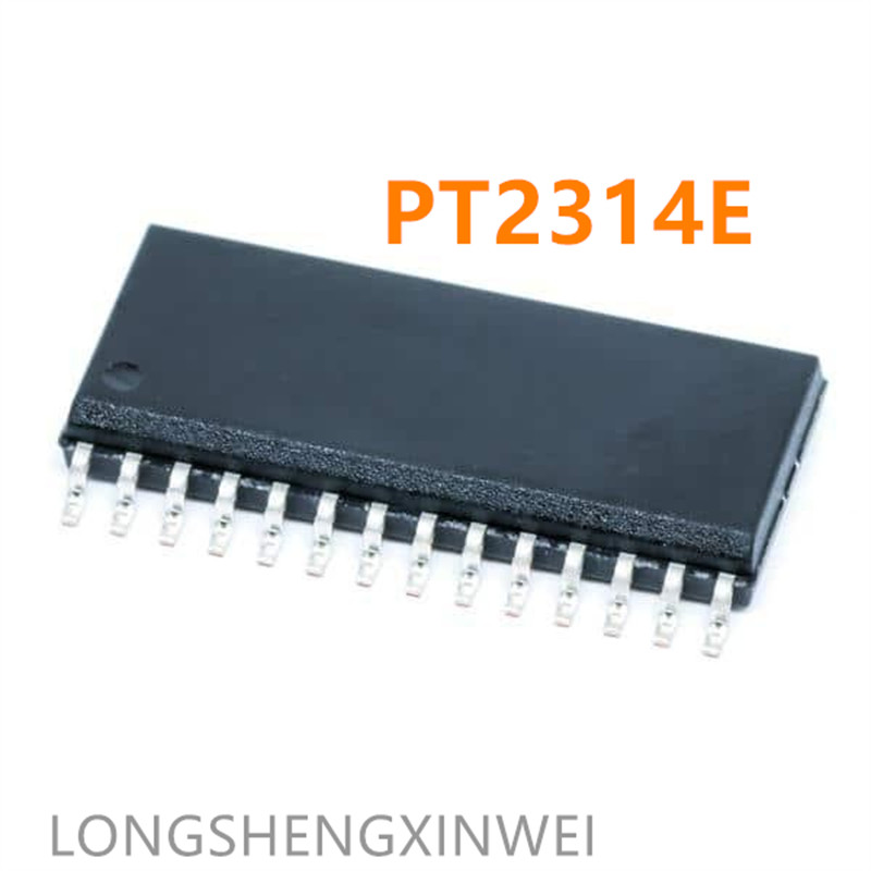 SHDJ-1PCS ใหม่ Original PT2314E PT2314 SOP28 เครื่องขยายเสียงรถยนต์บอร์ดโทนปรับชิป