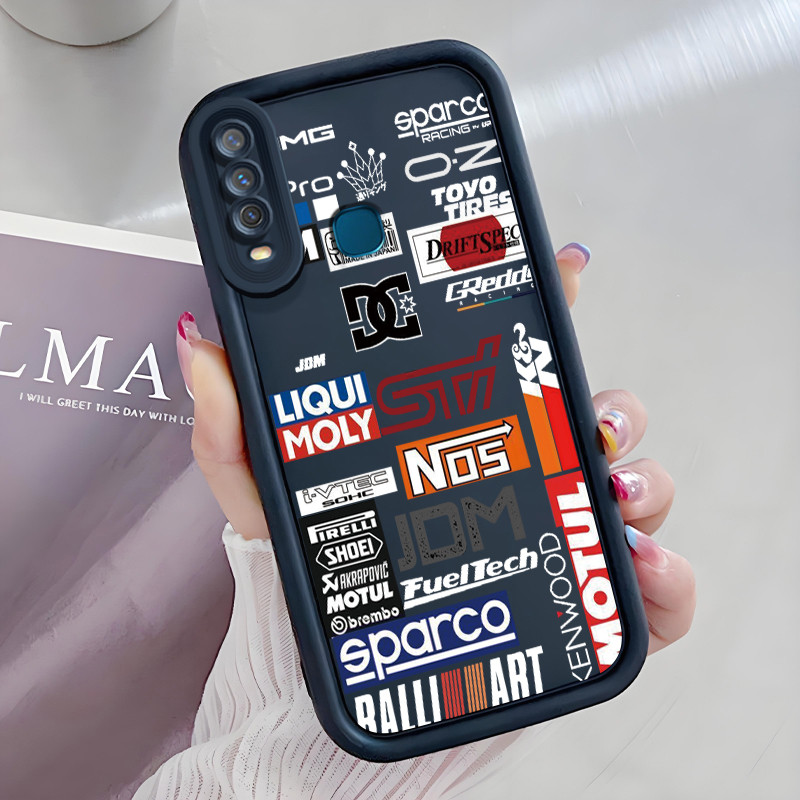 เคส Hp สําหรับ VIVO Y12 Y12i Y15 Y17 Y3 Y3s Hp Casing pattern icon Brand tekking hp cessing silikon 