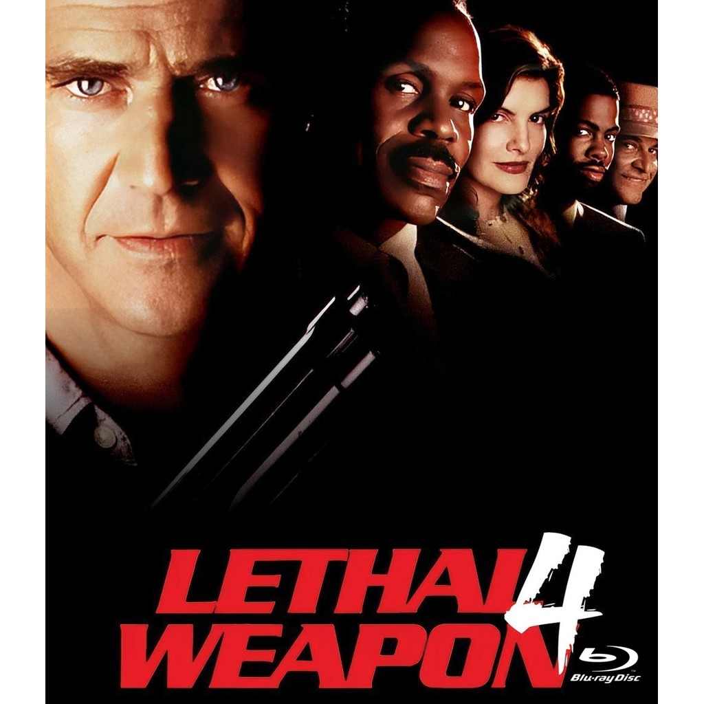 Lethal Weapon 4 (1998) บลูเรย์ Blu-ray ⭐6.6/10 Mel Gibson