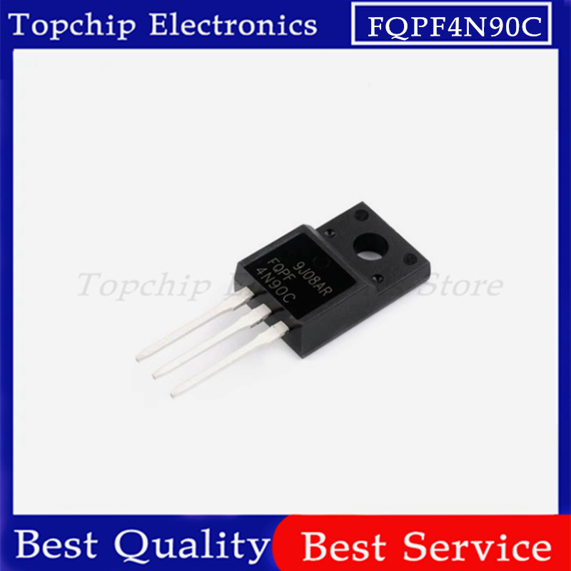 ยี่ห้อใหม่ 10 ชิ้น FQPF4N90C FQPF4N90 4N90C TO-220