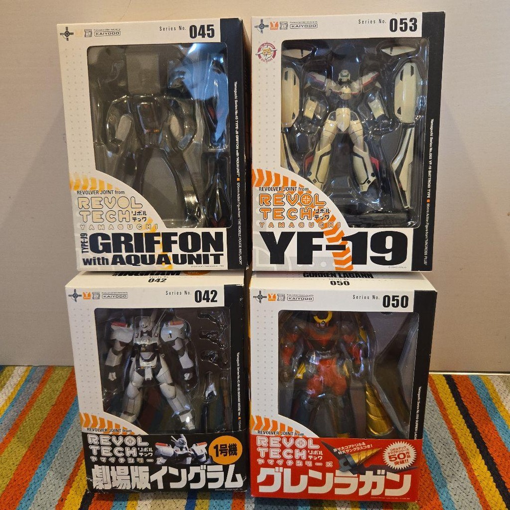 【Direct from Japan】Kaiyodo Revoltech Yamaguchi Patlabor Macross Gurren Lagann ยังไม่เปิด【Japan Exclu