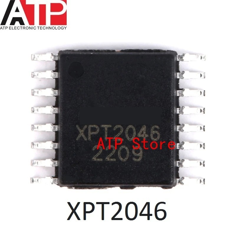 10-100PCS ใหม่ Original XPT2046 2046 TSSOP-16 หน้าจอสัมผัสชิป IC ในสต็อก