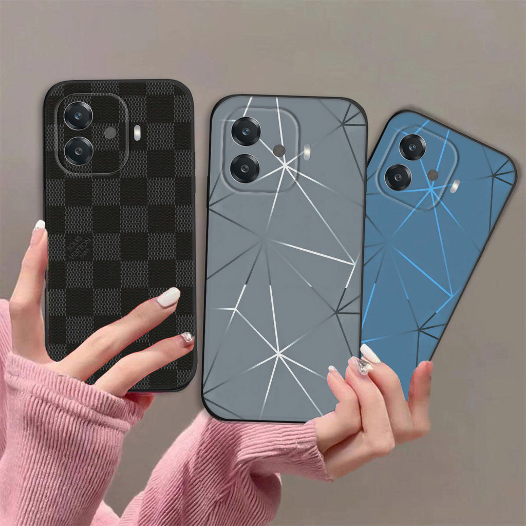 เคส Vivo IQOO Z9 Turbo พร้อมไลน์ กันรอยกล้องที่ครอบคลุมแข็งแรง